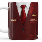 Flight Attendant Style Professional Suit Mug