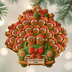 Celebrate Your Family's Holiday With Custom Van And Bears Ornament