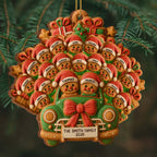 Celebrate Your Family's Holiday With Custom Van And Bears Ornament