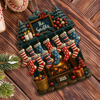 Cherish Your Family Traditions With Christmas Stockings And Fireplace