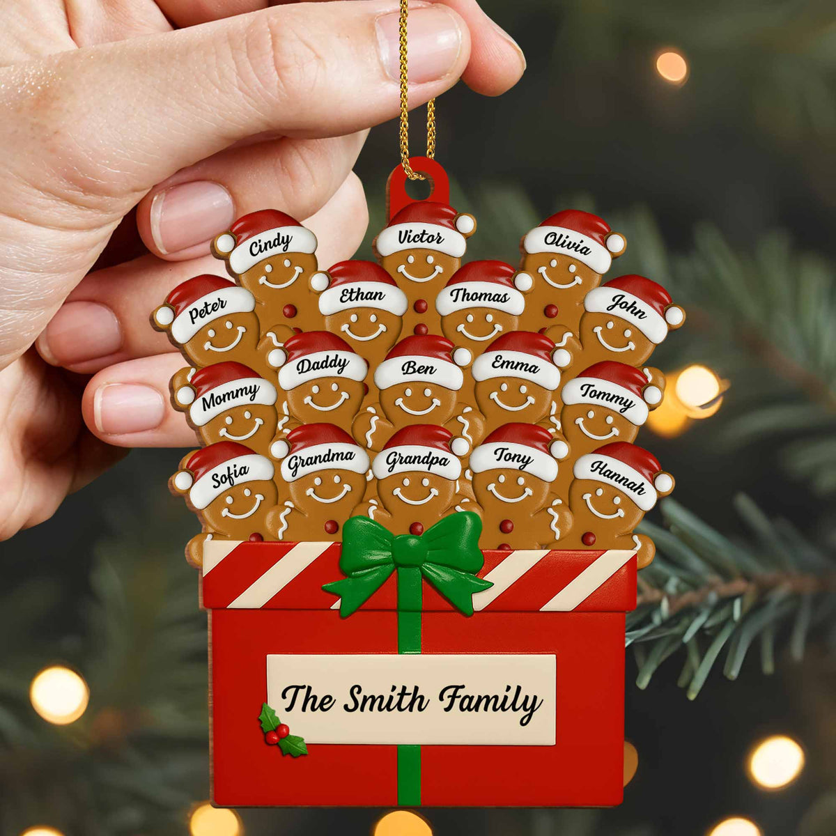 Celebrate Festive Family Memories With Gingerbread Ornaments