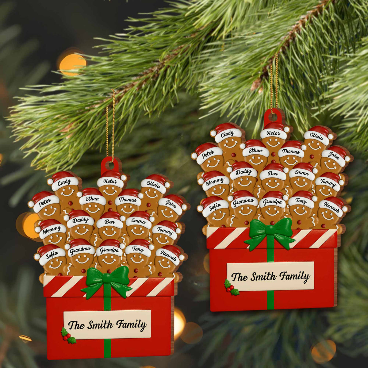 Celebrate Festive Family Memories With Gingerbread Ornaments