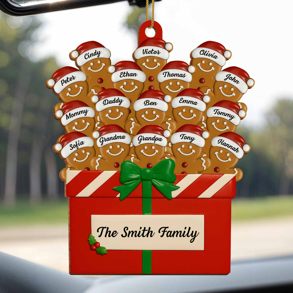 Celebrate Festive Family Memories With Gingerbread Ornaments