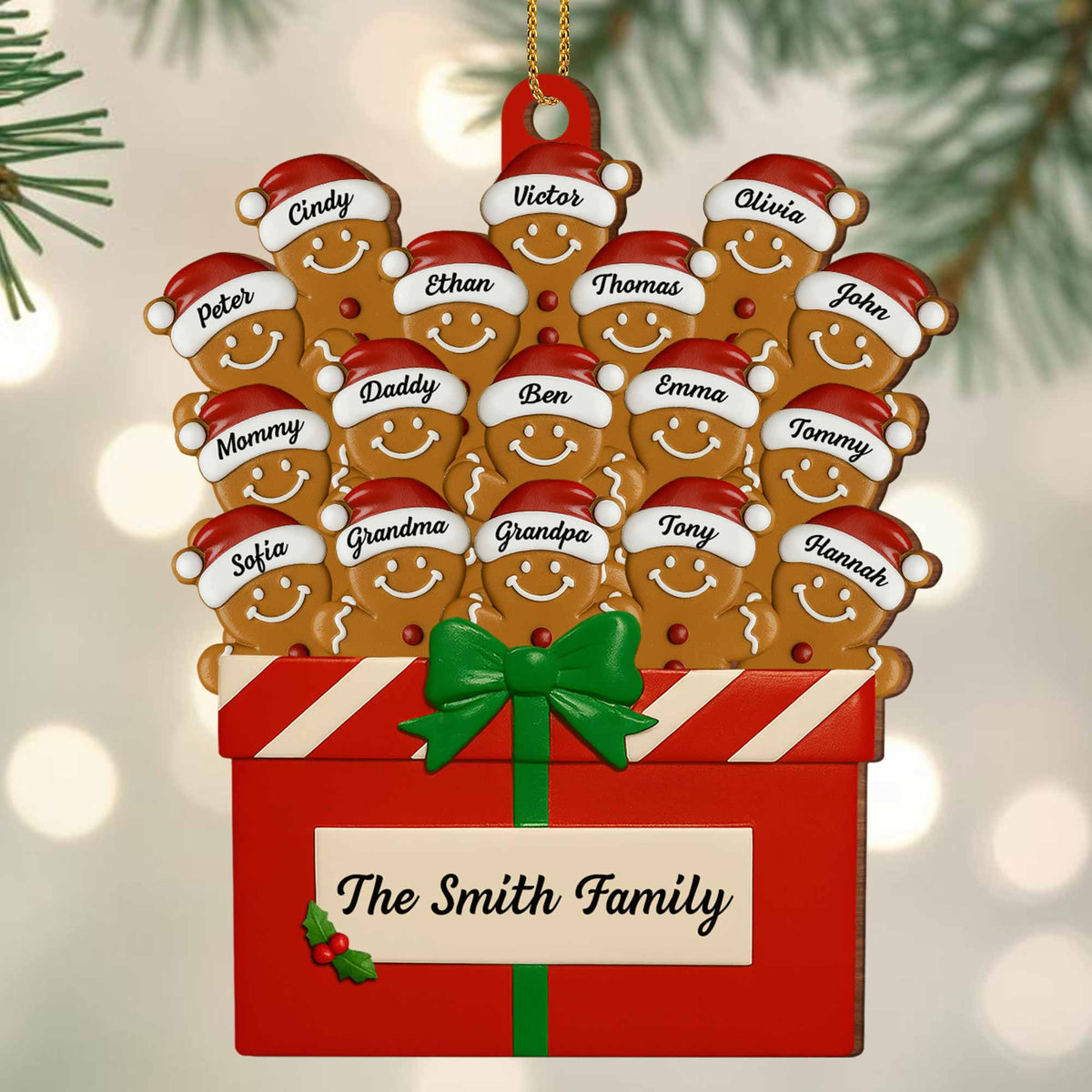 Celebrate Festive Family Memories With Gingerbread Ornaments