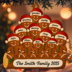 Celebrate Your Family With Cheerful Gingerbread Figures