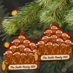 Celebrate Your Family With Cheerful Gingerbread Figures