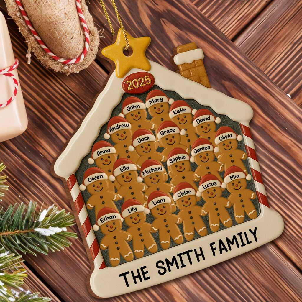 Celebrate Your Family Love With Festive Gingerbread Figures