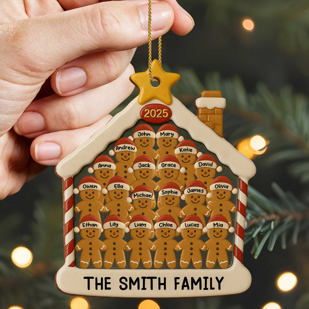 Celebrate Your Family Love With Festive Gingerbread Figures