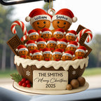 Merry Christmas Gingerbread Cookies Decoration
