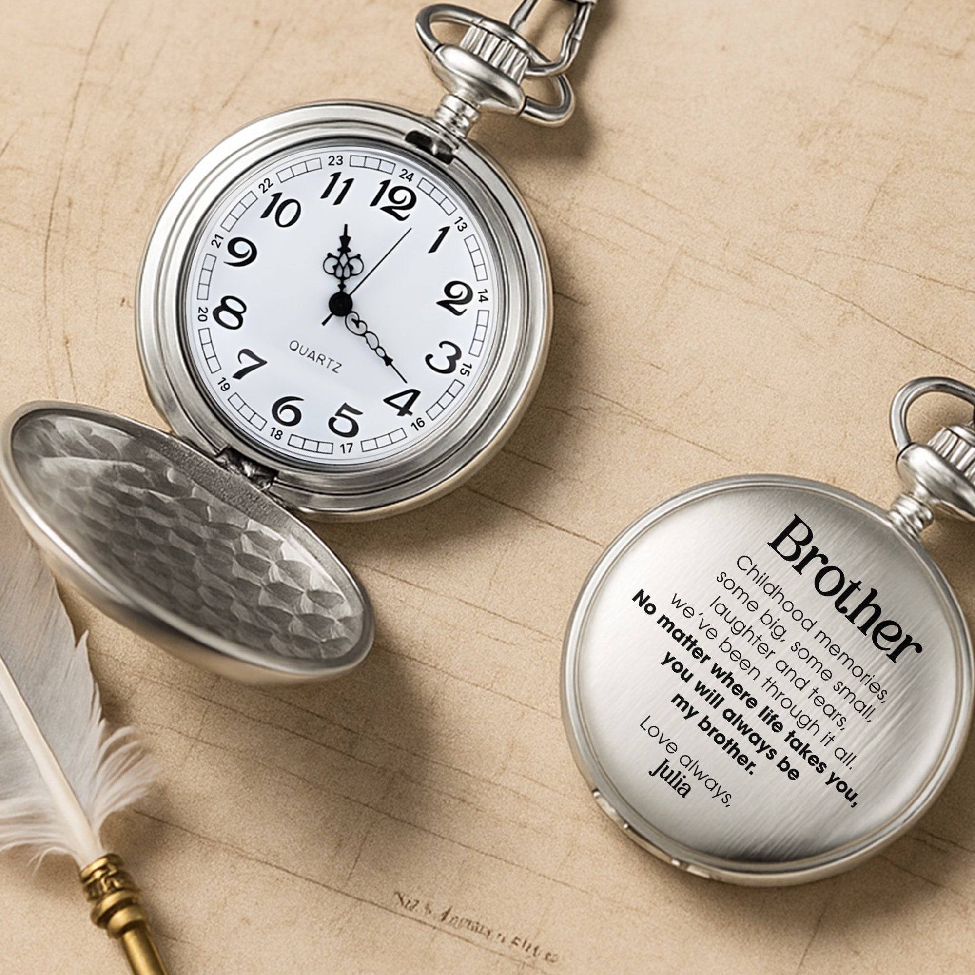 Childhood Memories And Laughter, Pocket Watch