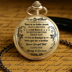 To My Brother, Love & Forever, Floral And Stars Design