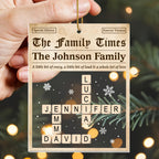 A Little Bit of Crazy & A Whole Lot of Love, Snowflakes, Scrabble Letters