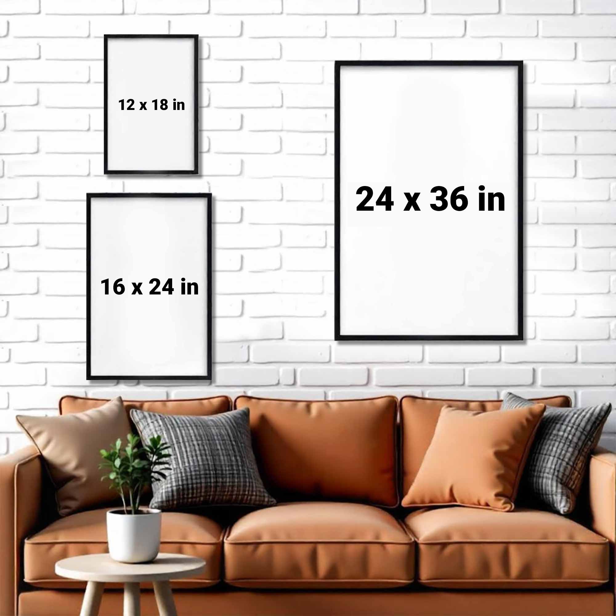 I Am Brave, Strong, Smart, Loved, Affirmation Poster