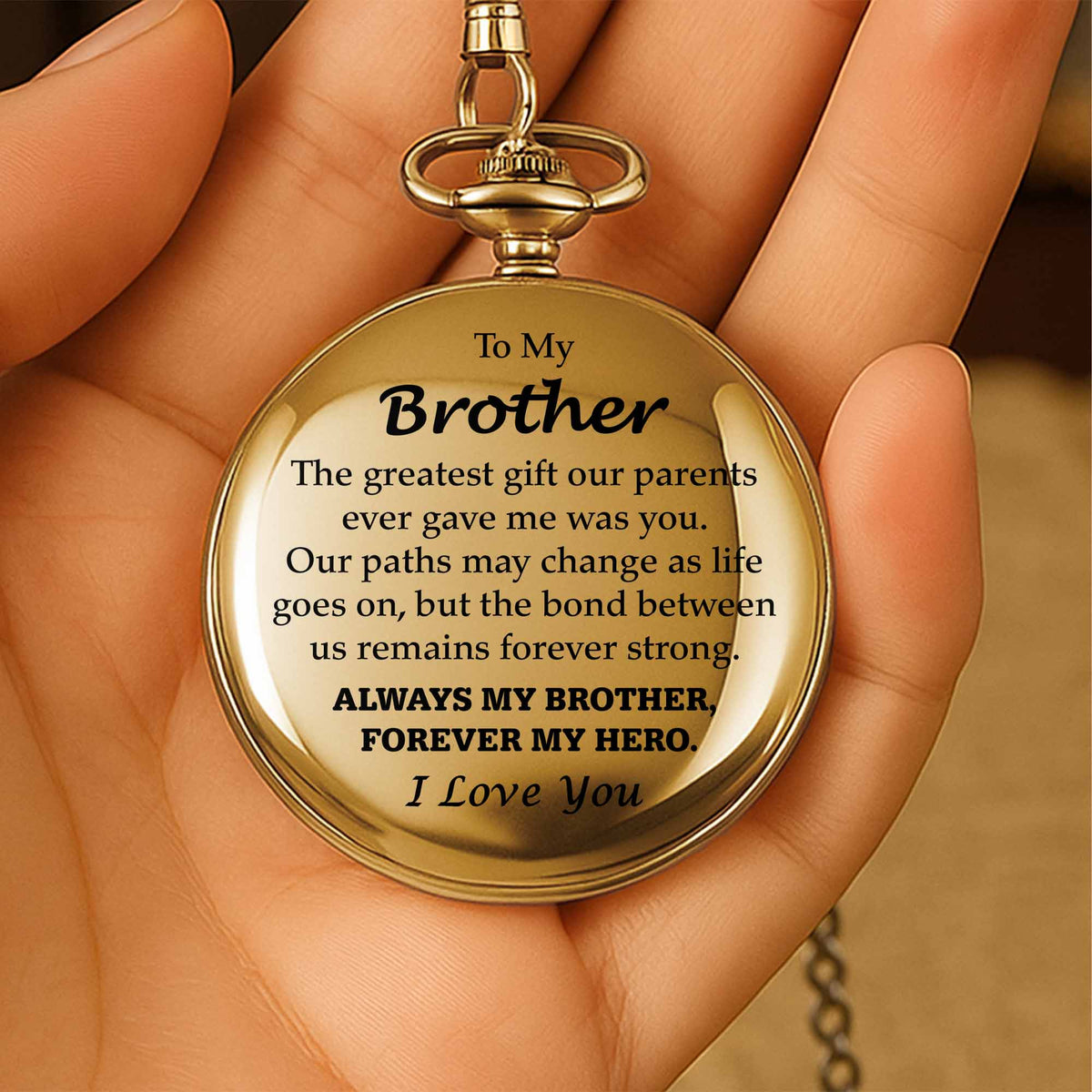 To My Brother, Always My Brother, Forever My Hero