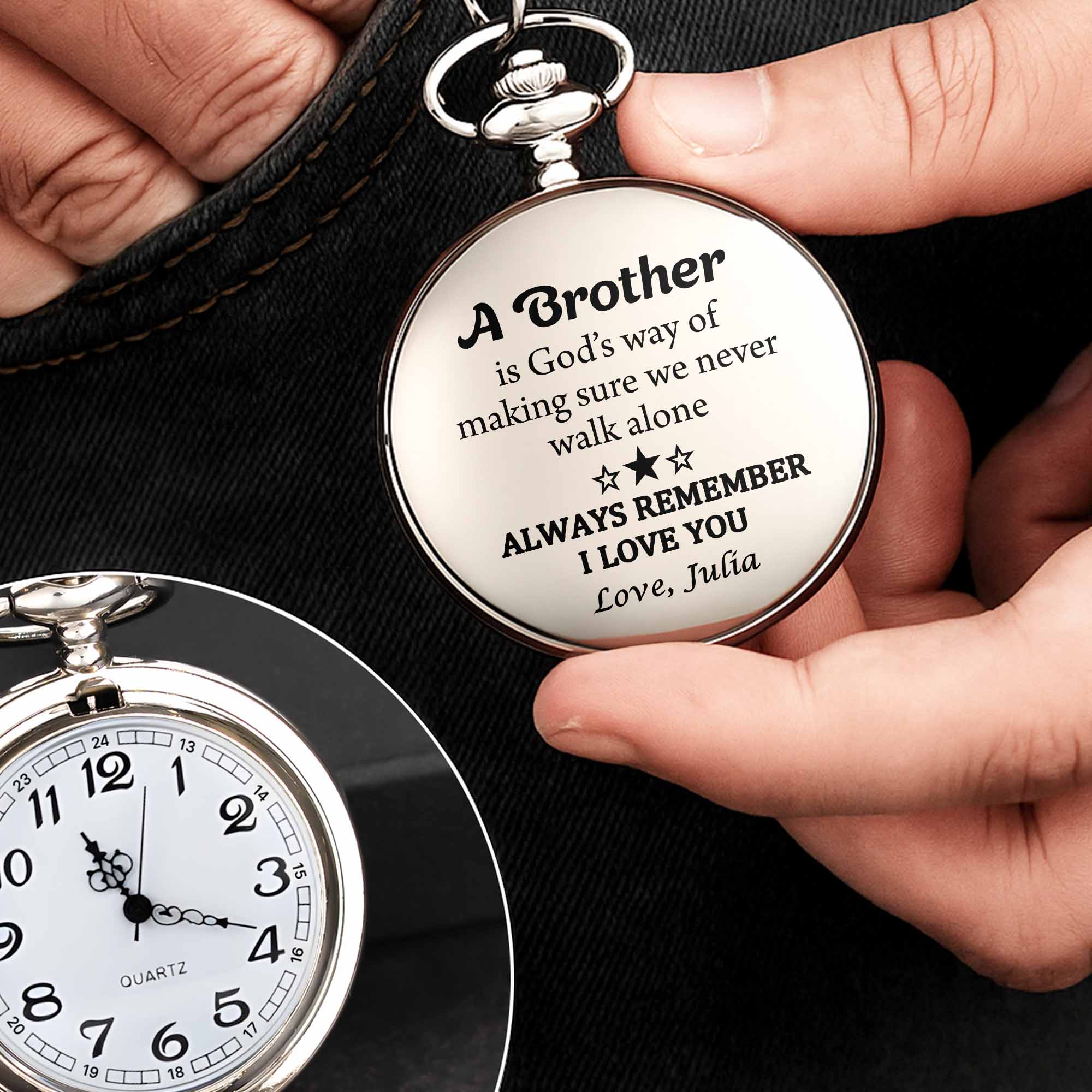 A Brother Is God's Way Of Making Sure We Never Walk Alone