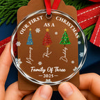 Our First Christmas As A Family Of Three, Christmas Trees