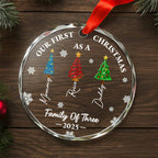 Our First Christmas As A Family Of Three, Christmas Trees