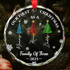 Our First Christmas As A Family Of Three, Christmas Trees