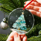Customizable Family Names Christmas Tree Design