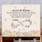 Love Between Aunt & Niece, Always Close At Heart, Flowers
