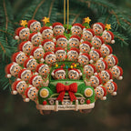Merry Christmas Snowman and Christmas Tree