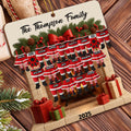 Celebrate The Holidays With Festive Family And Pets Design