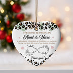 The Bond Between An Aunt & Niece, Hearts, Floral Design