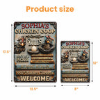 Chicken Coop Rules With Chickens And Eggs