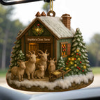 Sophia's Goat Farm, Goats and Christmas Tree