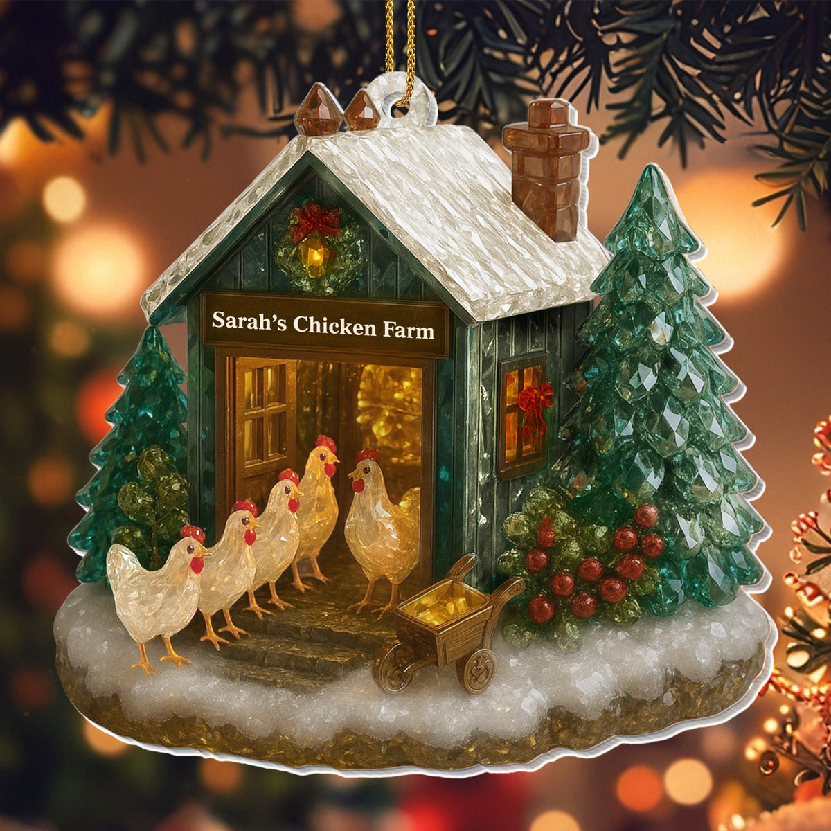 Sarah's Chicken Farm Perfect For Farmhouse Decor