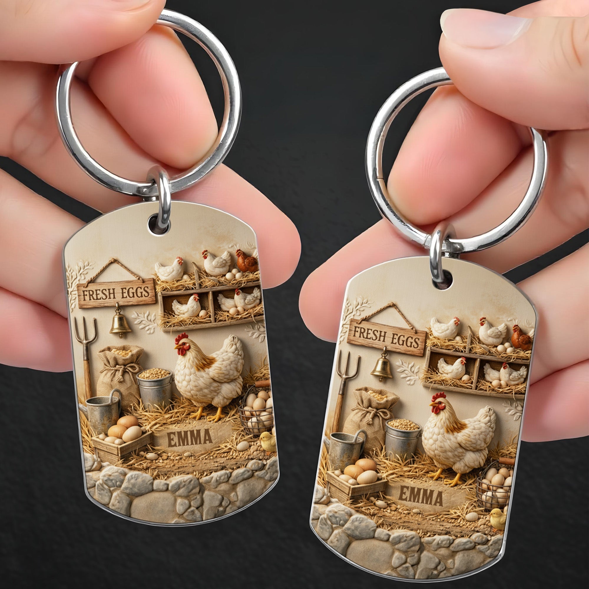Fresh Eggs Farm Hen And Chicken Coop Design
