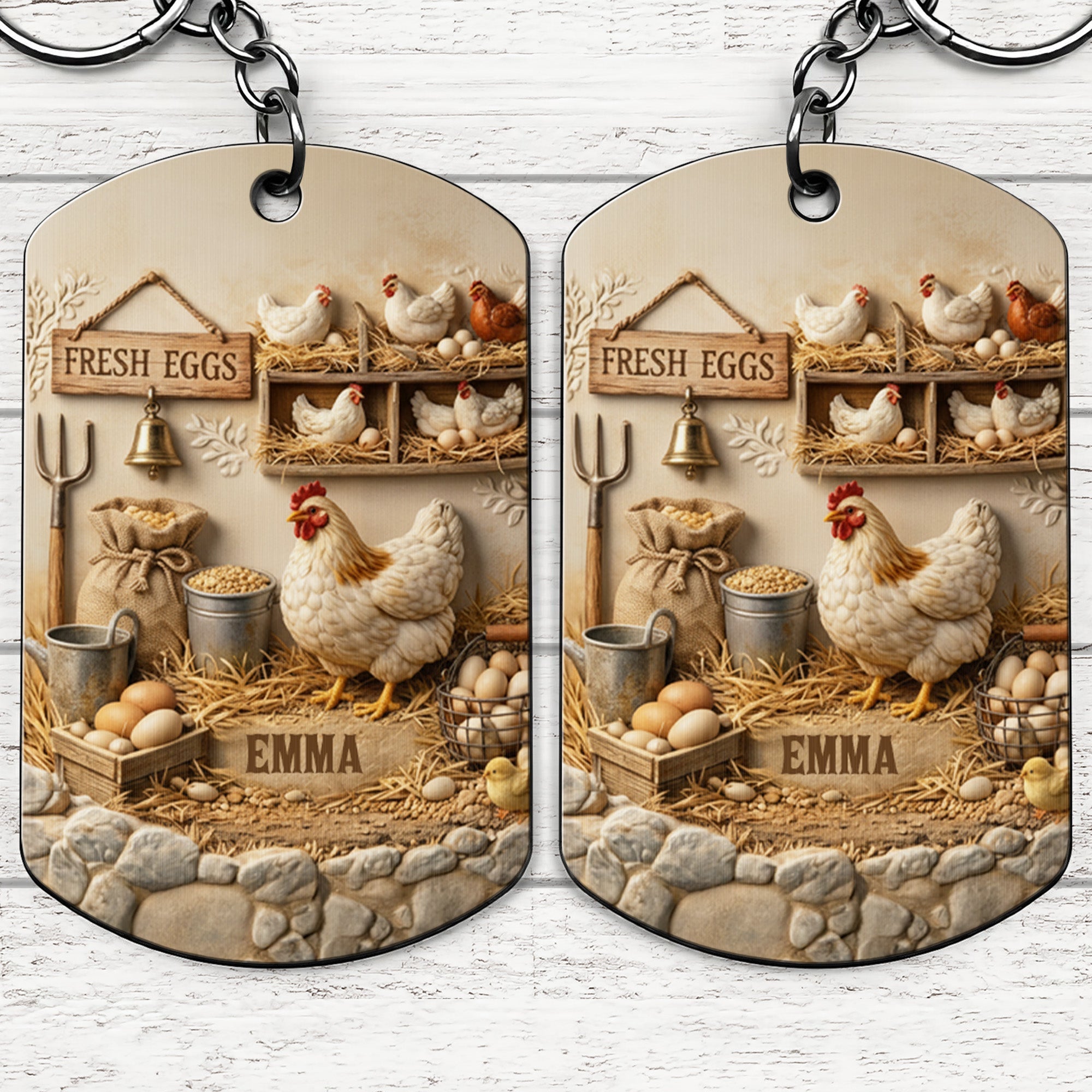 Fresh Eggs Farm Hen And Chicken Coop Design