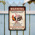 Warning This Property Is A Farm With Farm Animals