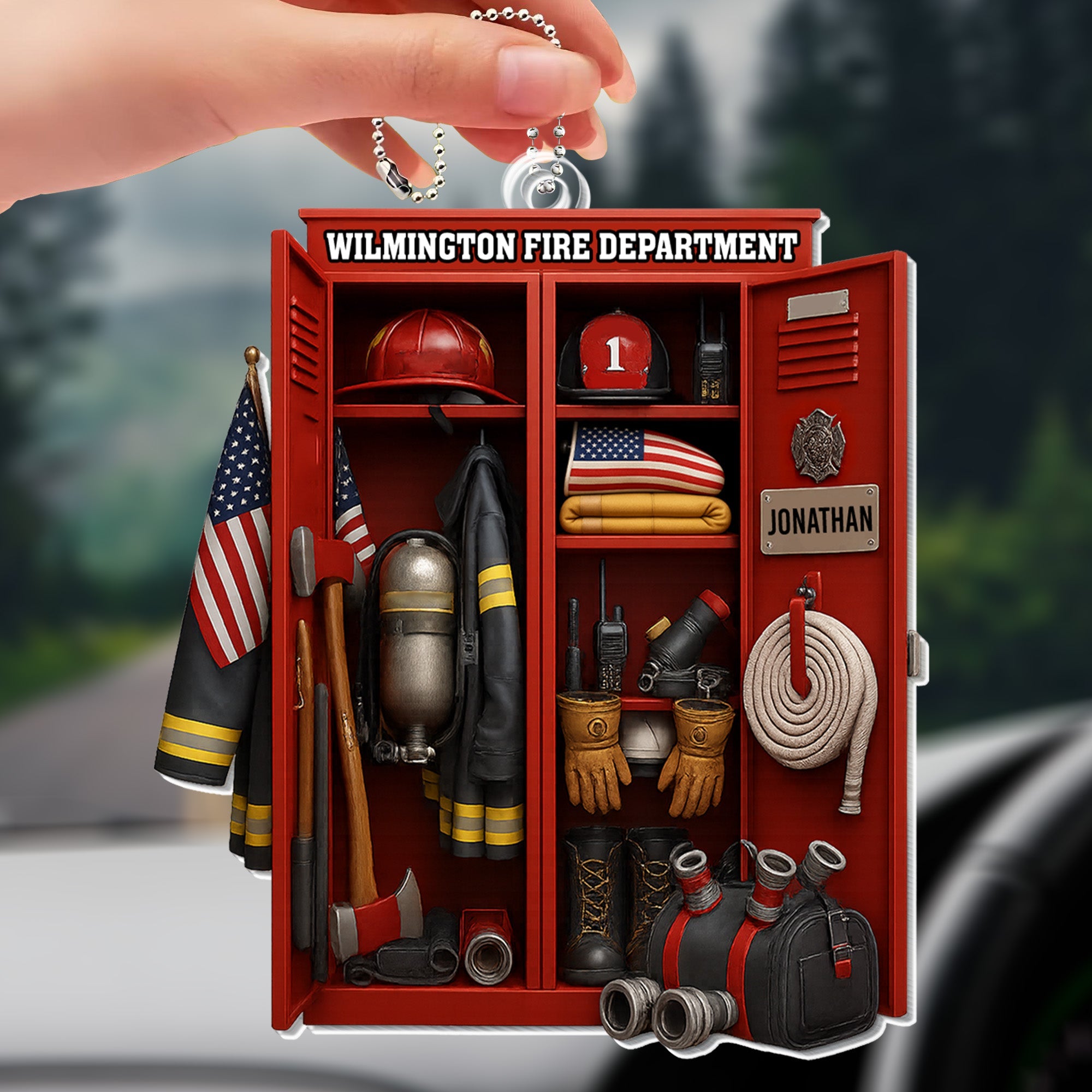 Customize With Your Fire Department Name And Tools
