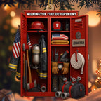 Custom Dedication For Dedicated Firefighter