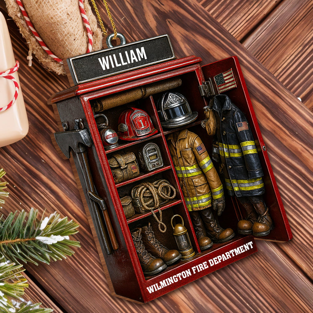 Honor Our Firefighters With Firefighter Gear Ornament