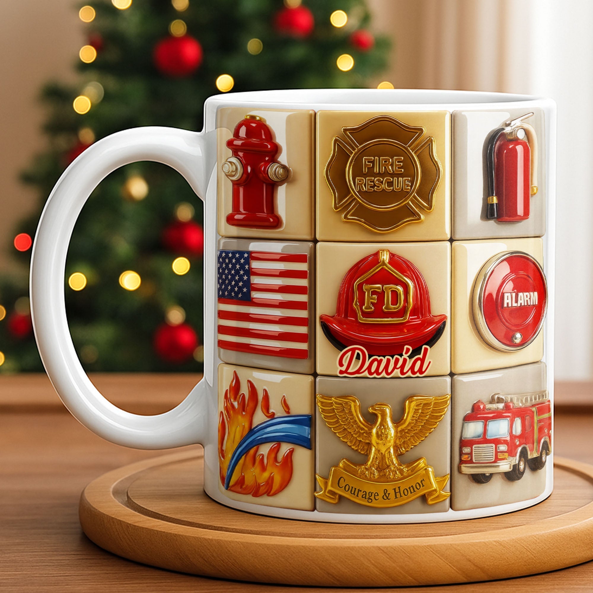 Fire Rescue Courage & Honor Firefighter Essentials