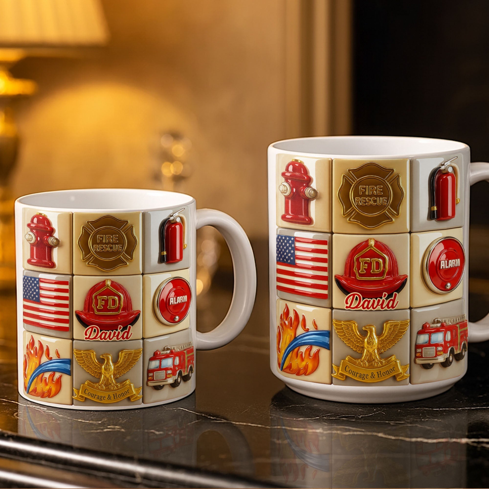 Fire Rescue Courage & Honor Firefighter Essentials