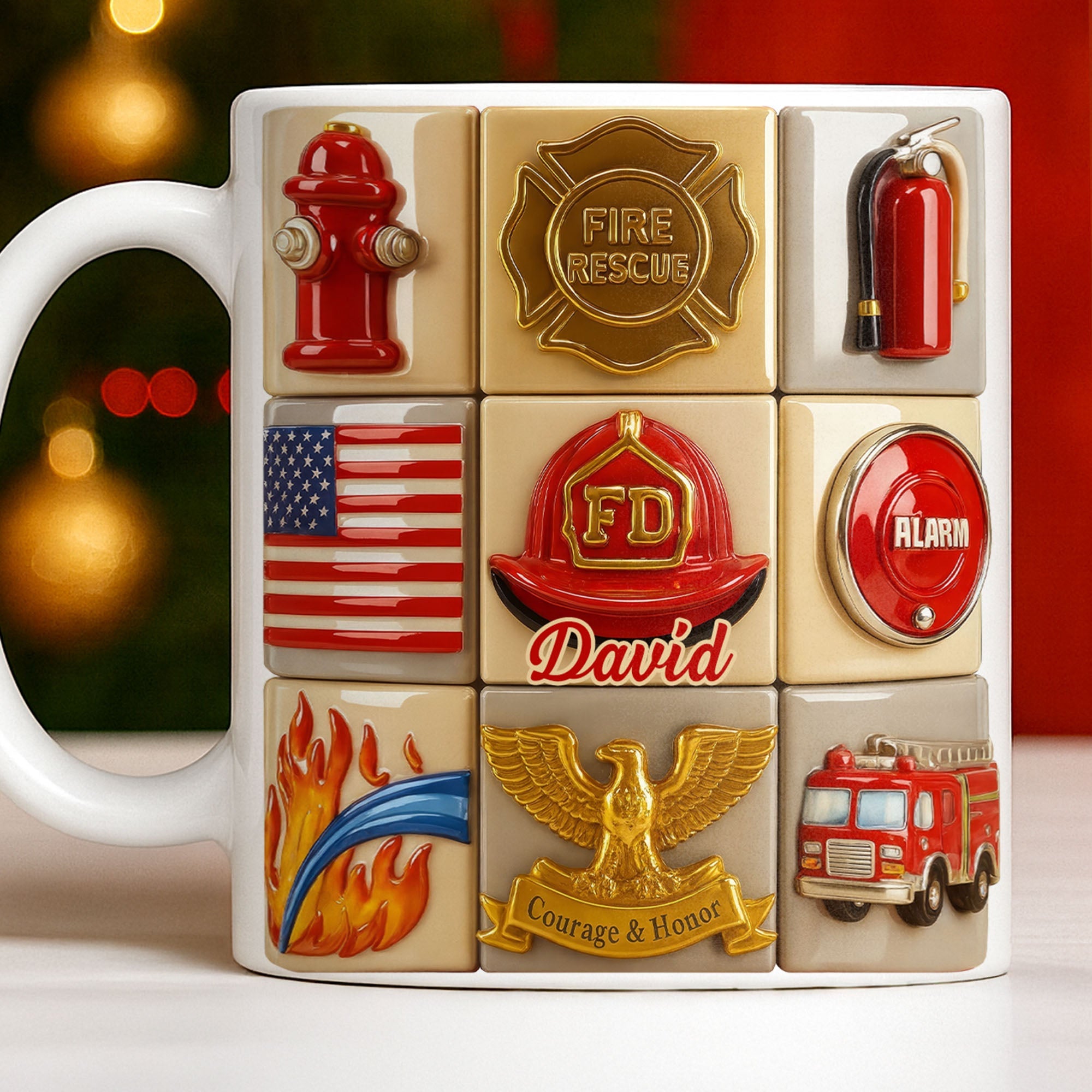 Fire Rescue Courage & Honor Firefighter Essentials