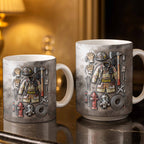 Customize This Mug With Your Firefighter's Name And Gear