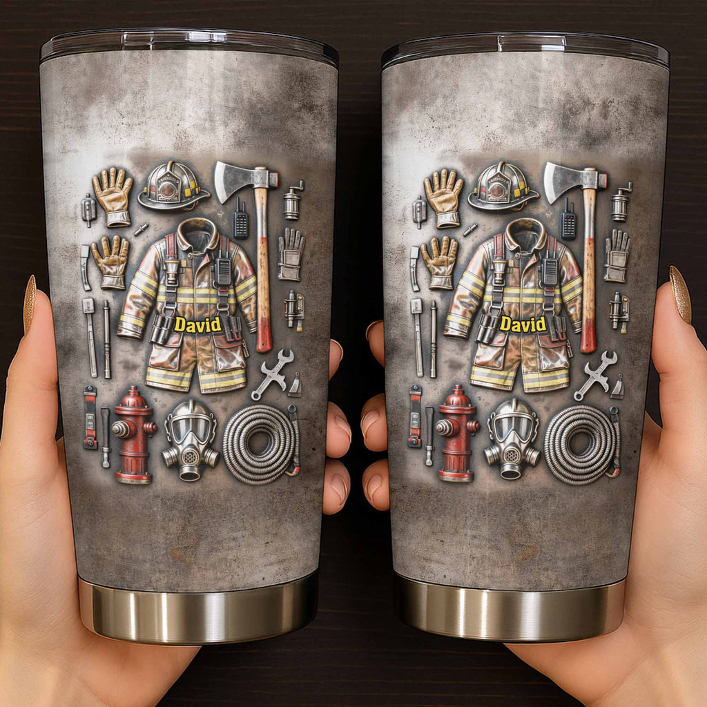 To My Hero, Thank You, Firefighter Gear Design