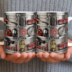 Fire Rescue Themed Personalized Coffee Mug