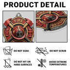 Fire Rescue Bravery Sacrifice Honor Keychain
