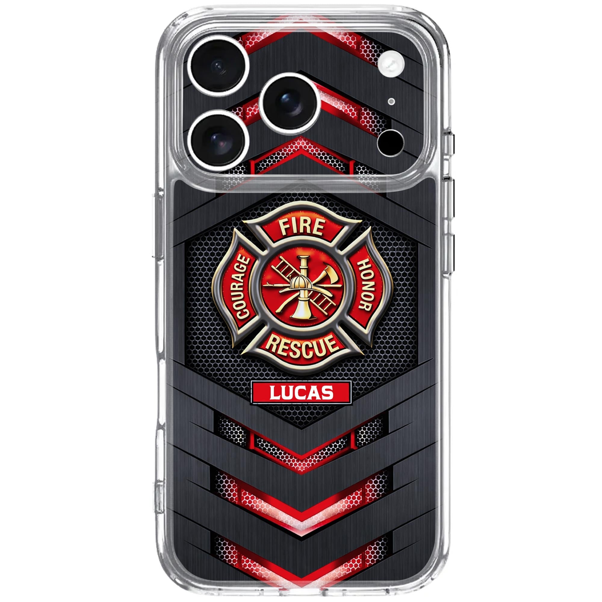 Courage Honor Fire Rescue Emblem