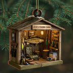 Jack's Fishing Cabin, Perfect For Fish And Fishing Rod Enthusiasts