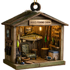 Jack's Fishing Cabin, Perfect For Fish And Fishing Rod Enthusiasts