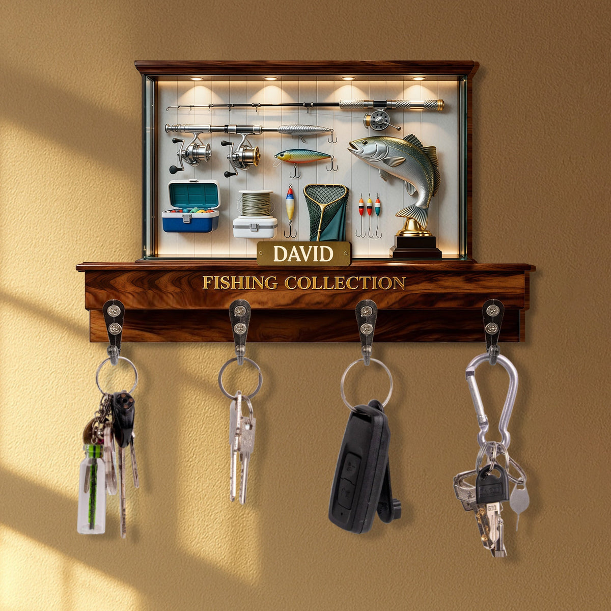 Fishing Collection, Featuring Rods, Reels and Trophy Fish