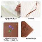 Gift From Heaven Personalized Leather Journal
