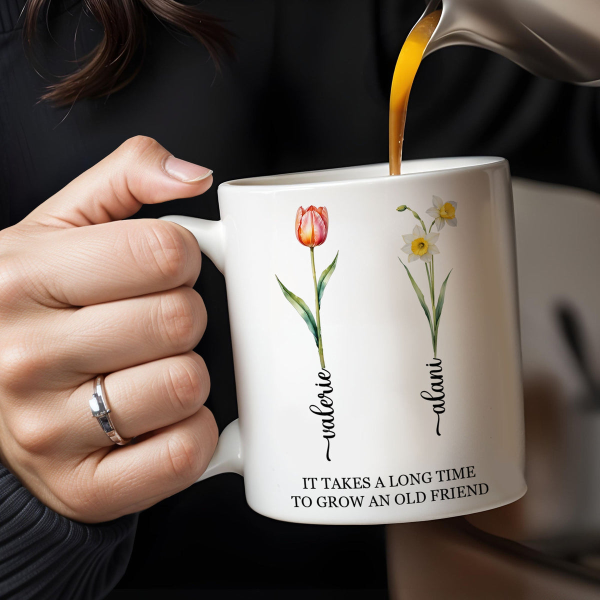 It Takes A Long Time To Grow An Old Friend Floral Design
