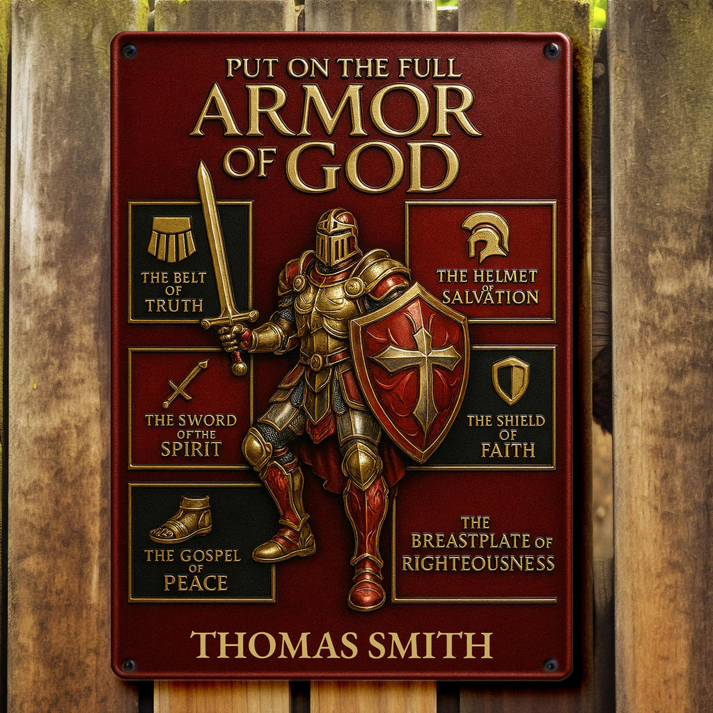 Put On The Full Armor of God, Armor, Helmet, Sword, Shield